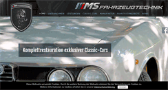 Desktop Screenshot of ms-fahrzeugtechnik.com