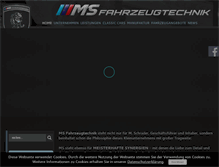 Tablet Screenshot of ms-fahrzeugtechnik.com
